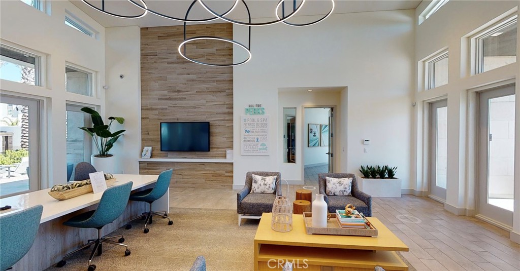 11016 Getaway Drive Rancho Cucamonga, CA 91730 - Photo 39 of 44 a living room with furniture and a fireplace