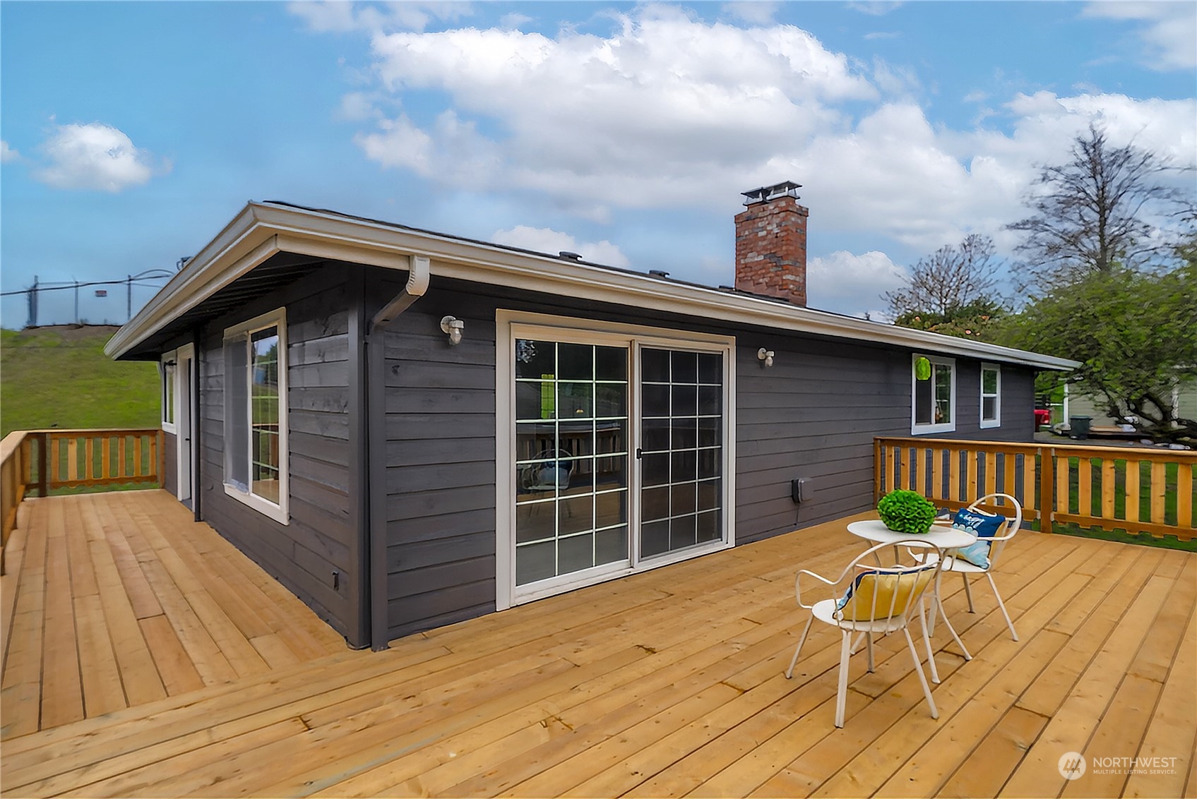 2004 North E Street Aberdeen, WA 98520 - Photo 27 of 38 a view of a house with a wooden floor