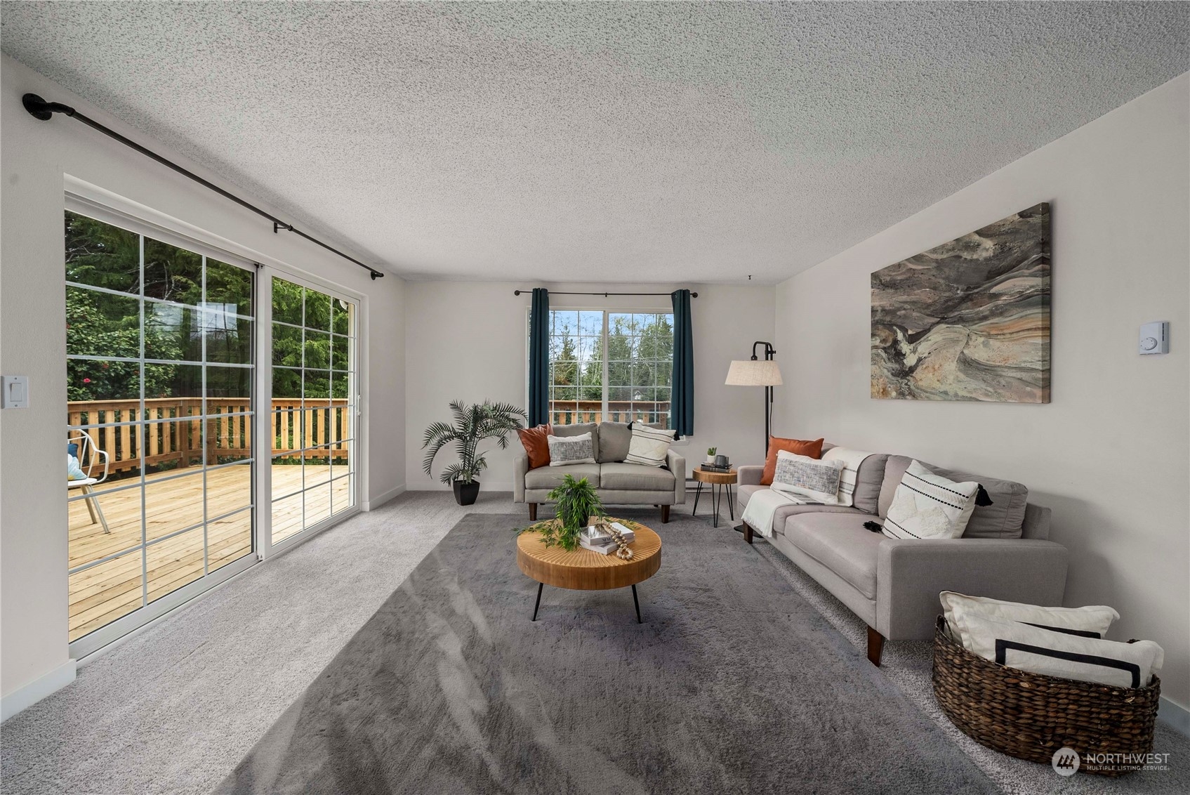 2004 North E Street Aberdeen, WA 98520 - Photo 3 of 38 a living room with furniture and a large window