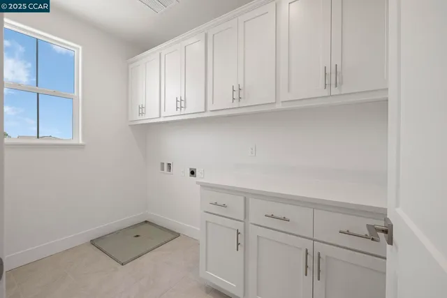 a view white cabinets