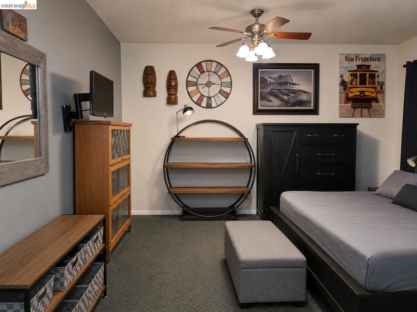 2607 Glow Road Riverbank, CA 95367 - Photo 35 of 45 Ceiling fan with integrated lighting