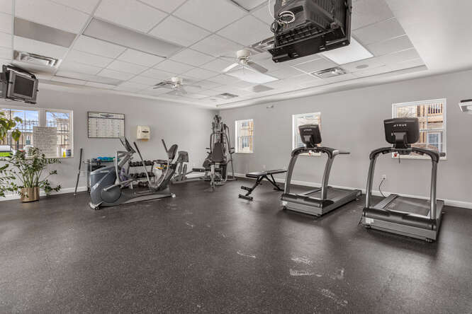 3761 Thornhill Circle Champaign, IL 61822 - Photo 18 of 18 a view of a room with gym equipment