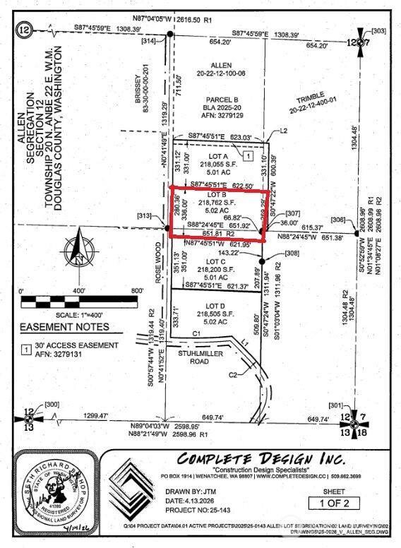 0 Rose Road, Unit LOT B Quincy, WA 98848 - Photo 2 of 9 Gallery Image 2