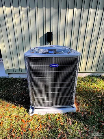 a view of a balcony with door