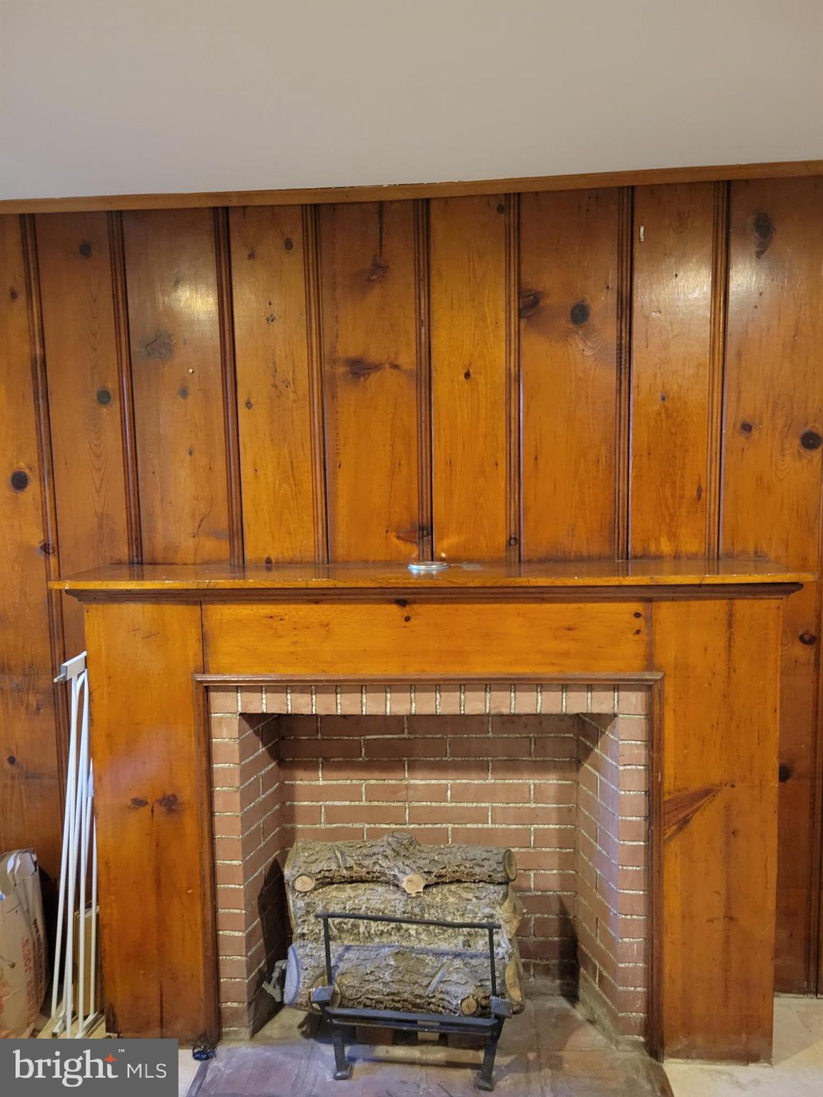 1525 Shadyside Road Baltimore, MD 21218 - Photo 5 of 10 Decorative FP in Lower Level Space