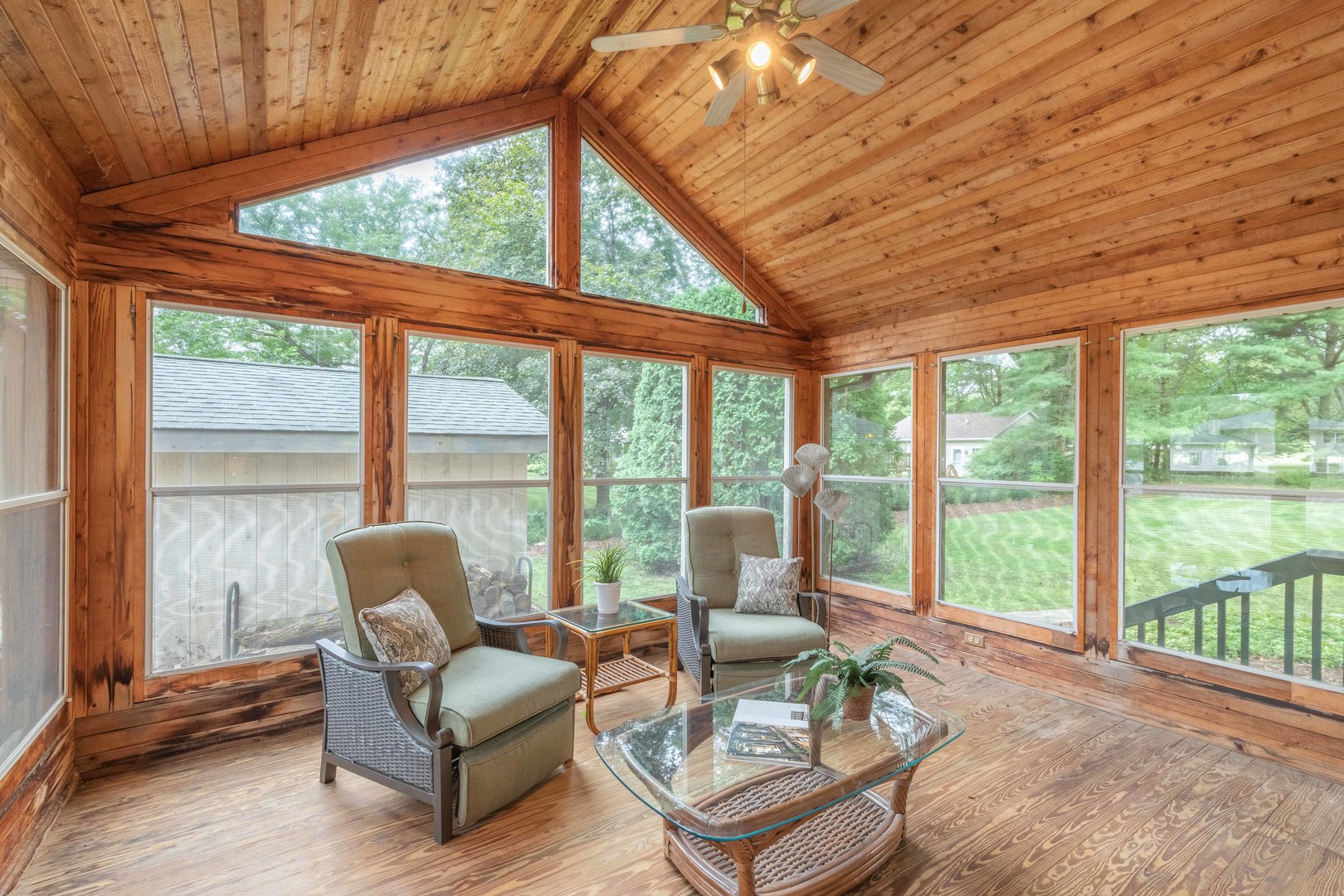7N730 Sycamore Road St. Charles, IL 60175 - Photo 11 of 40 a living room with furniture and a floor to ceiling window