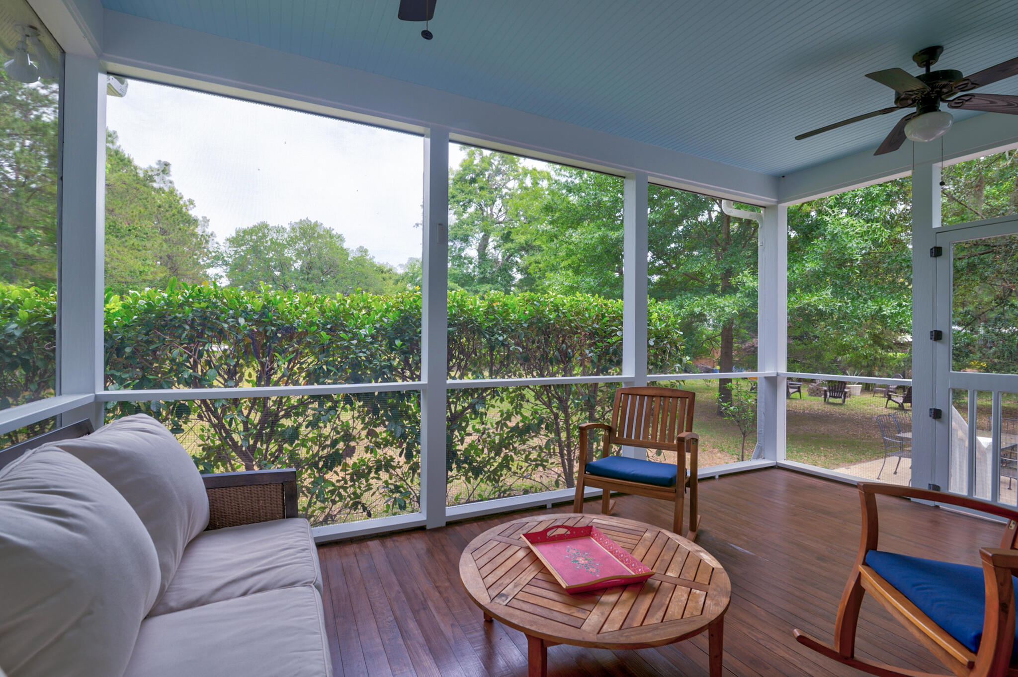 1976 Liberia Road Wadmalaw Island, SC 29487 - Photo 29 of 58 Screened porch