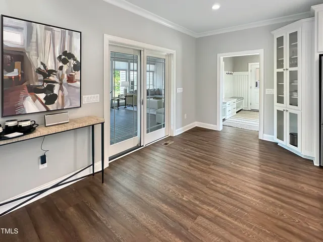 a bathroom with a double vanity sink mirror and double