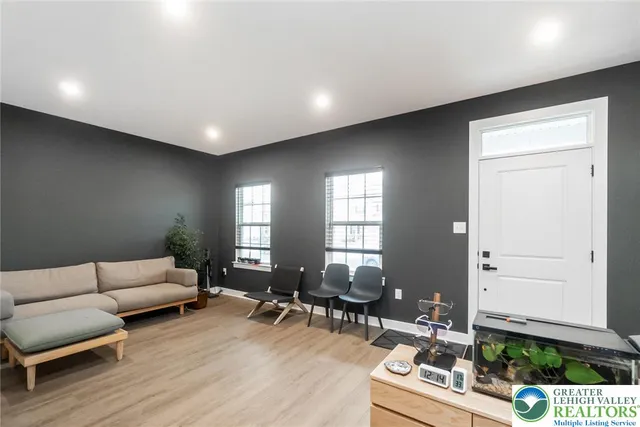 a room with a window