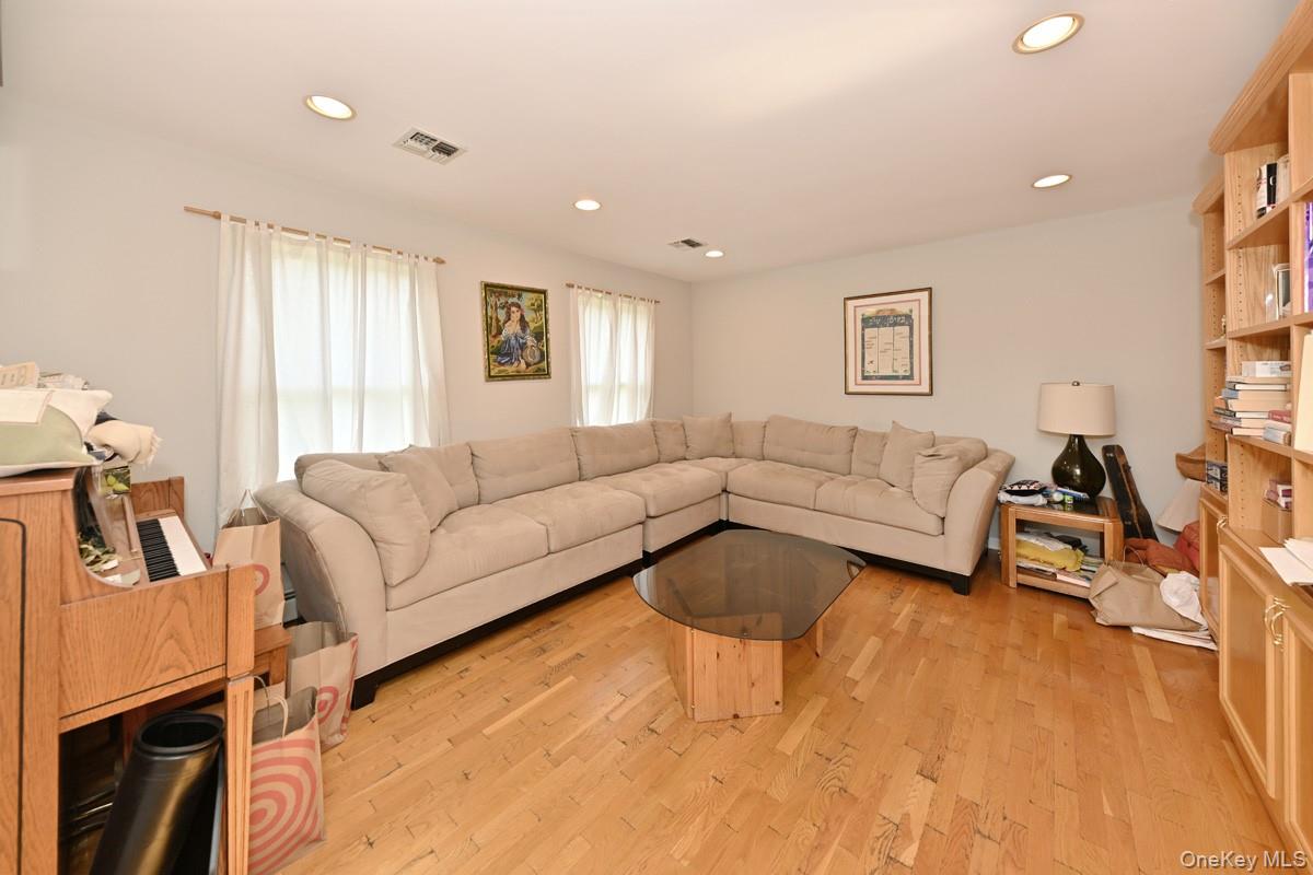 14 Roble Road Suffern, NY 10901 - Photo 12 of 30 Living area with light wood-type flooring and recessed lighting
