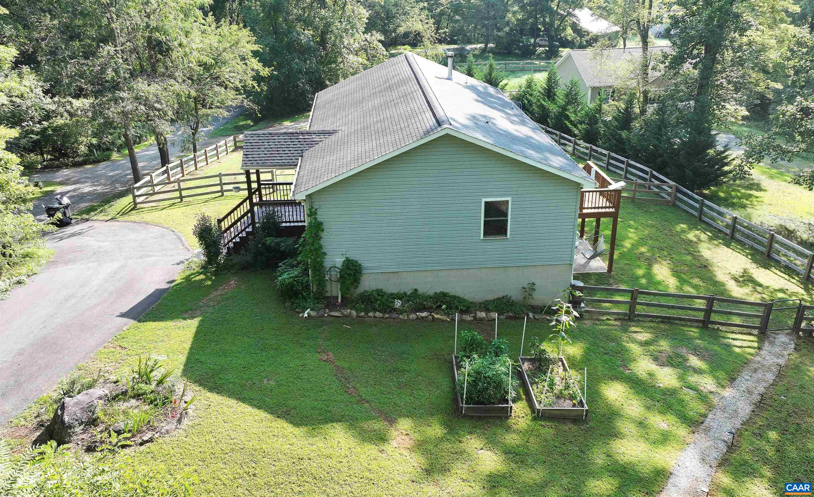 14 High View Road Stanardsville, VA 22973 - Photo 31 of 41 a view of a house with a yard