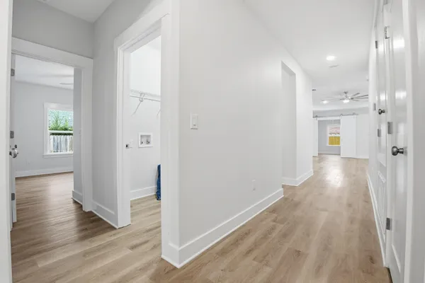 wooden floor in an empty room