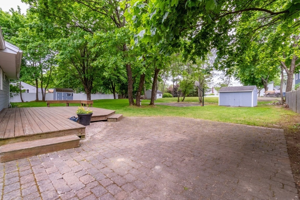 118 Bruce Road Walpole, MA 02081 - Photo 28 of 30 a view of backyard with green space