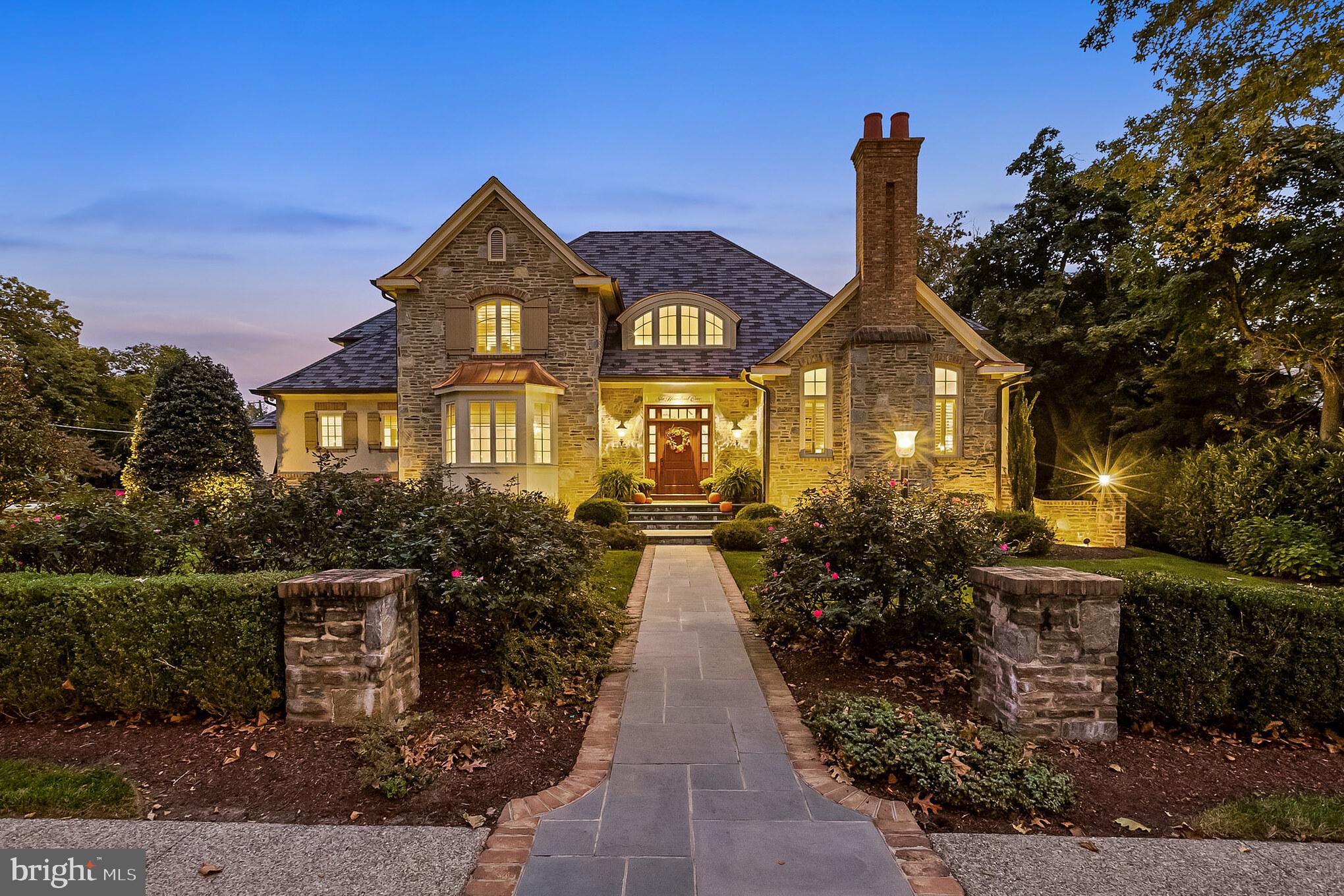 601 Chews Landing Road Haddonfield, NJ 08033 - Photo 2 of 60 Twilight Exterior Front