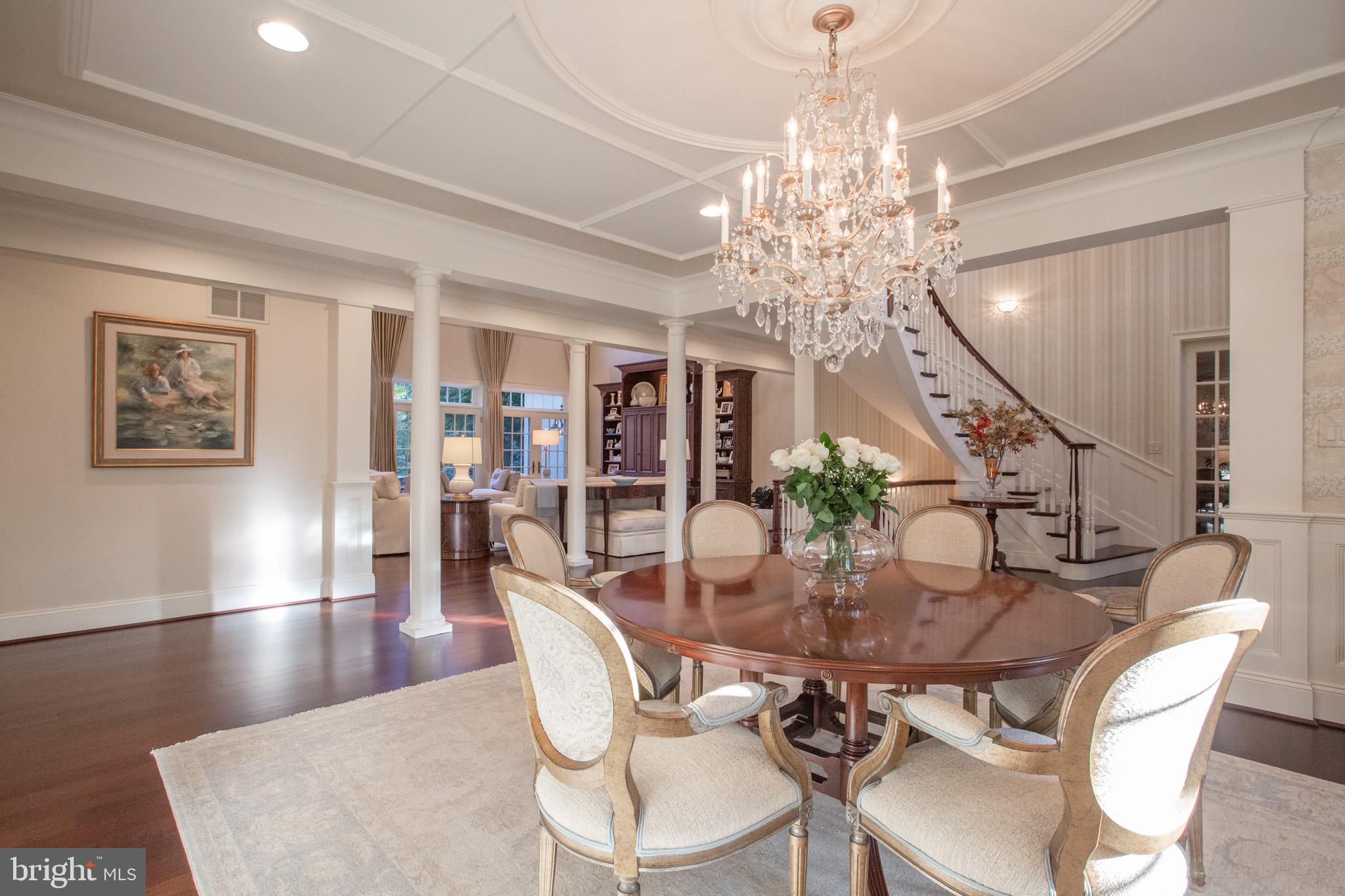 601 Chews Landing Road Haddonfield, NJ 08033 - Photo 12 of 60 Dining Room with View of Great Room