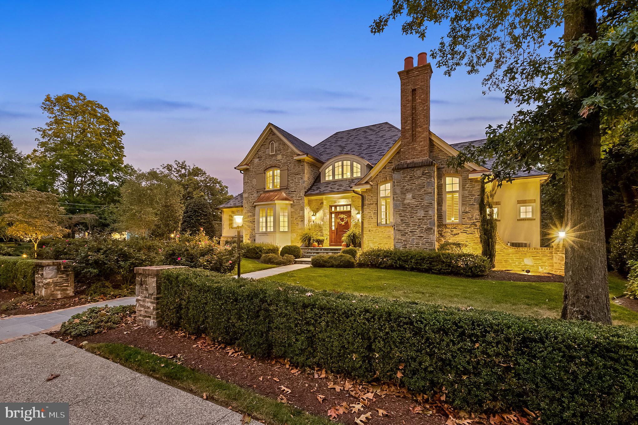 601 Chews Landing Road Haddonfield, NJ 08033 - Photo 4 of 60 Twilight Exterior Side