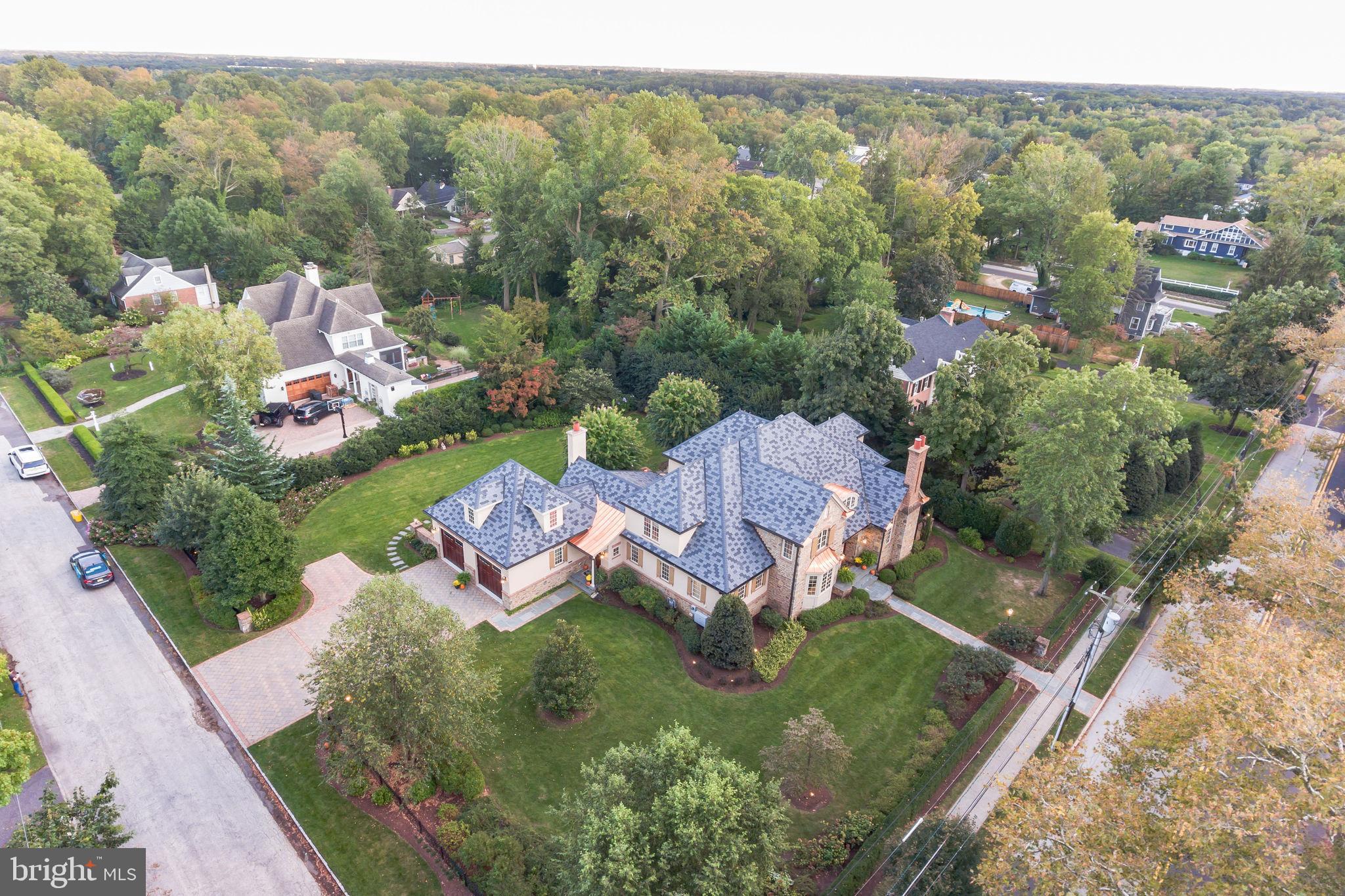 601 Chews Landing Road Haddonfield, NJ 08033 - Photo 52 of 60 Drone Shot of Property