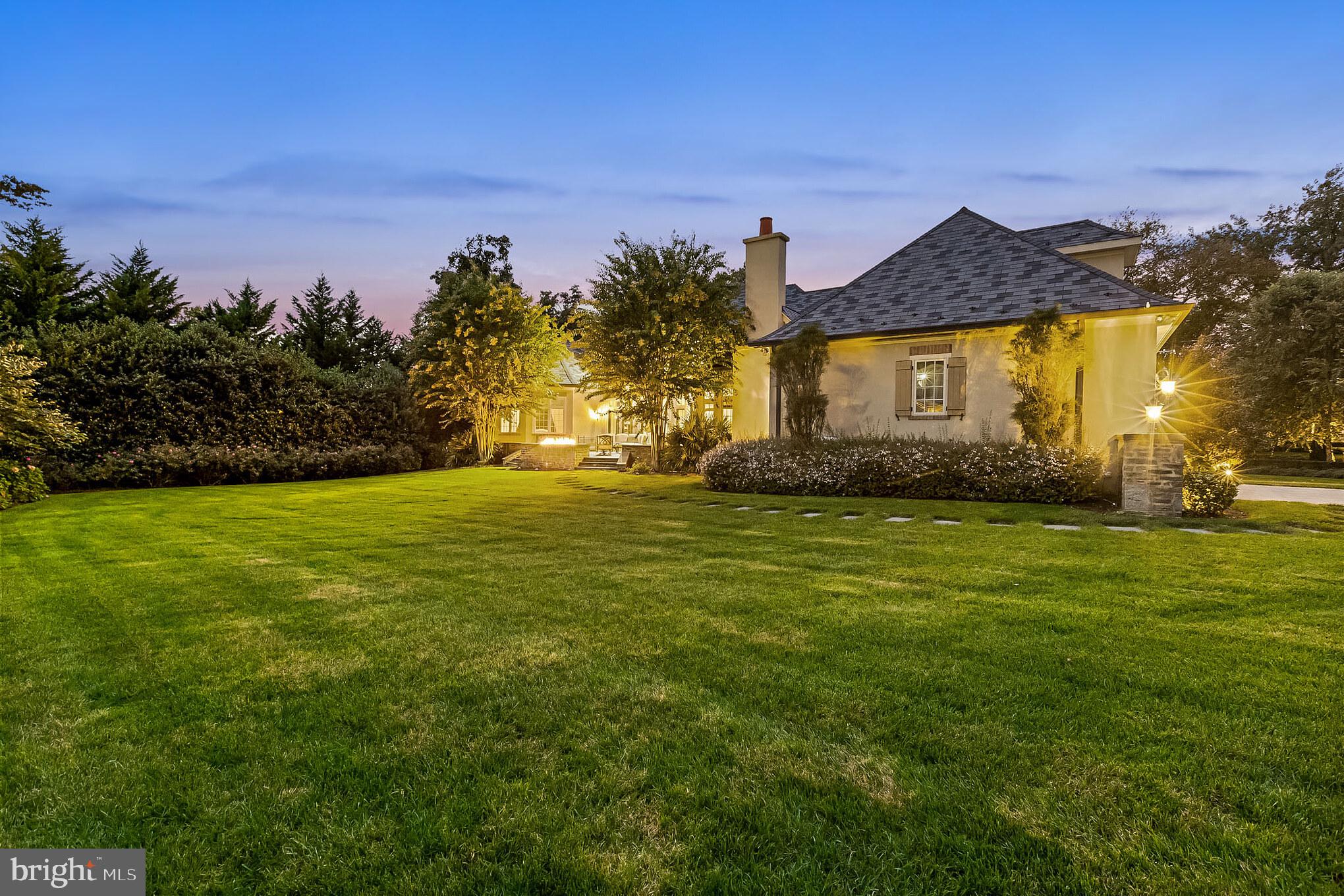 601 Chews Landing Road Haddonfield, NJ 08033 - Photo 7 of 60 Exterior Twilight Rear
