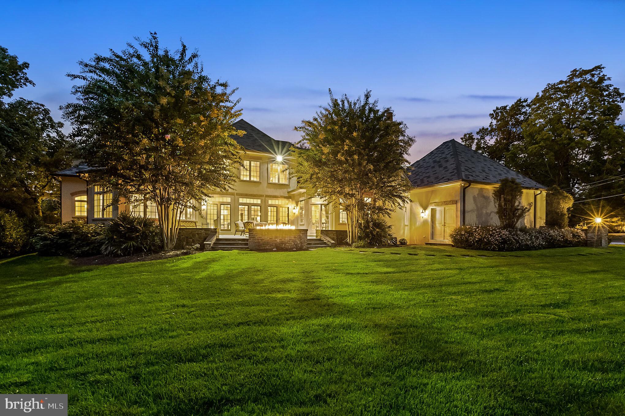 601 Chews Landing Road Haddonfield, NJ 08033 - Photo 8 of 60 Exterior Twilight Rear