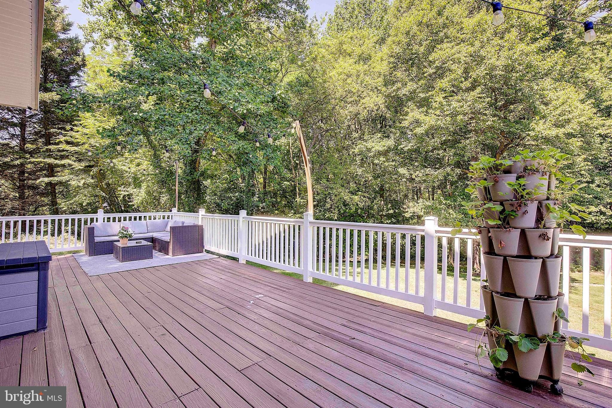 7006 Prout Road Friendship, MD 20758 - Photo 40 of 48 a view of balcony with deck and wooden floor