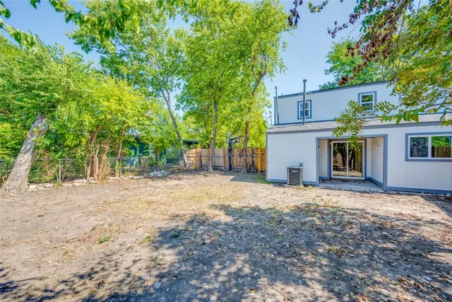 a view of a house with a patio