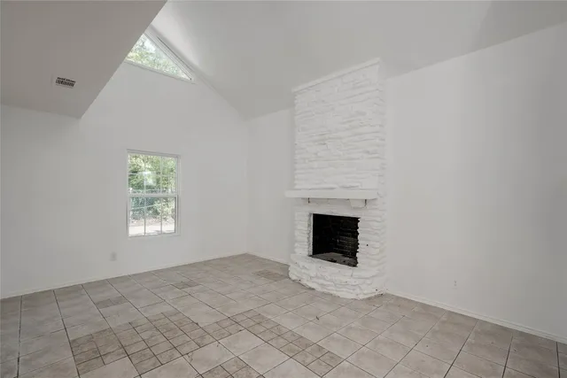 a room with a washer and dryer