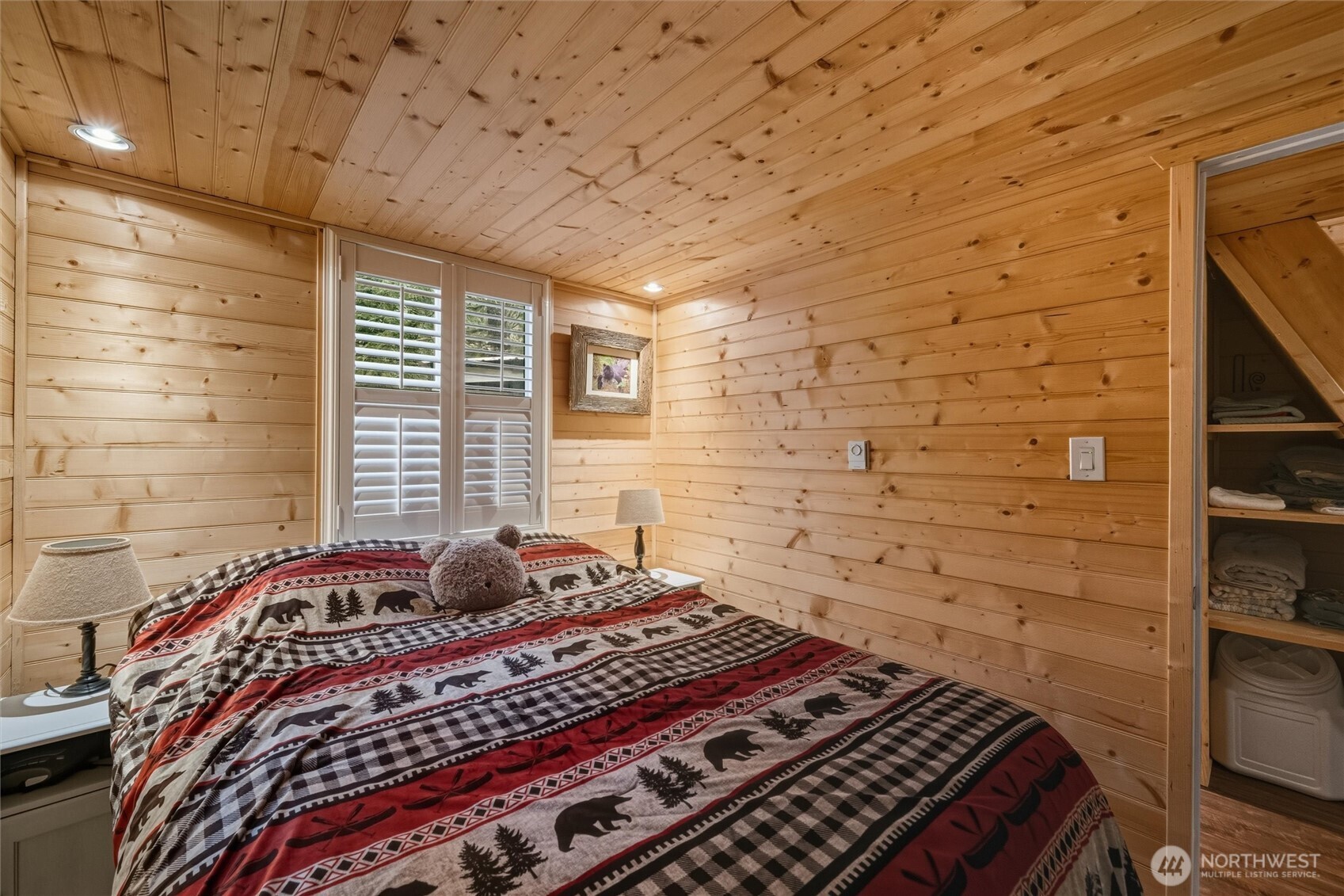 1015 Maple Lane Maple Falls, WA 98266 - Photo 15 of 39 a bedroom with a bed and a window