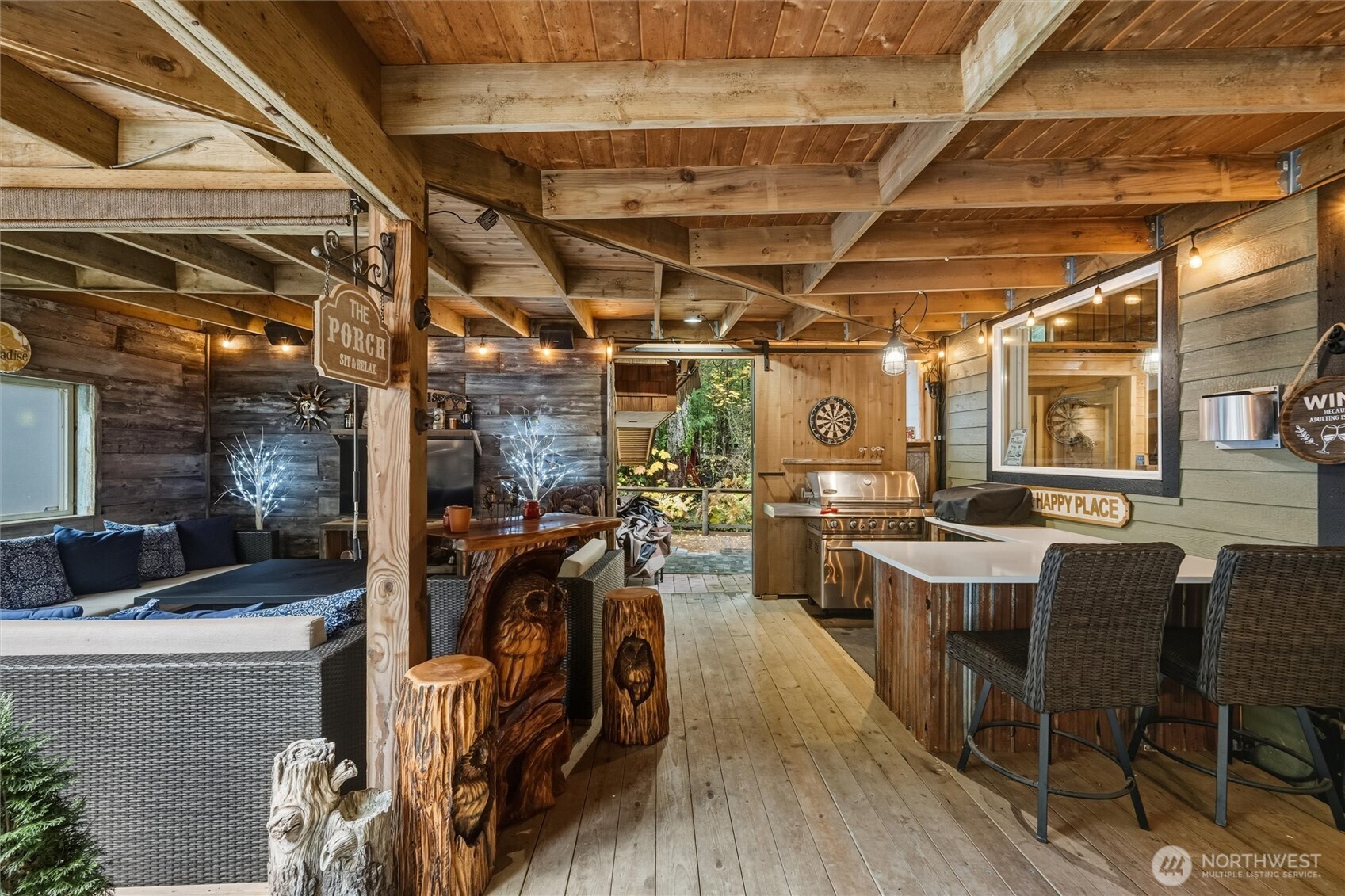1015 Maple Lane Maple Falls, WA 98266 - Photo 28 of 39 a view of a room with gym equipment