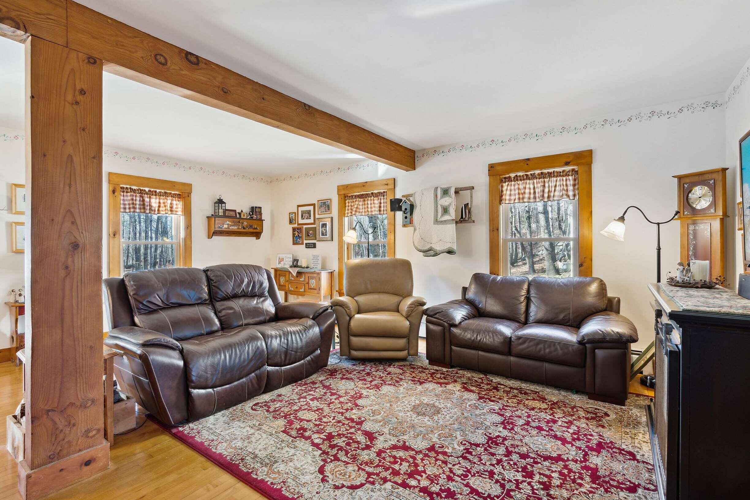 389 Hooper Road Shapleigh, ME 04076 - Photo 10 of 42 Spacious Living Room