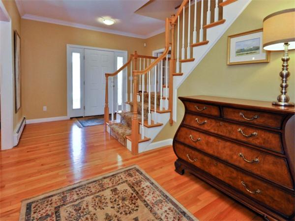 19 Colonial Road Needham, MA 02492 - Photo 11 of 30 a view of entryway with wooden floor