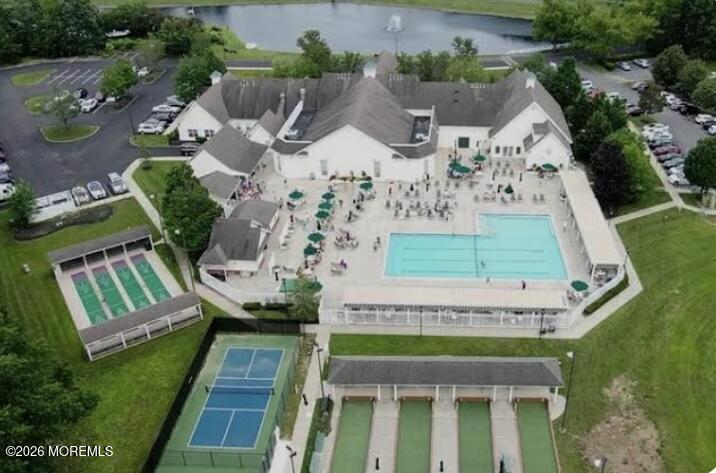 22 Foxwood Road Lakewood, NJ 08701 - Photo 35 of 35 an aerial view of a house with a garden