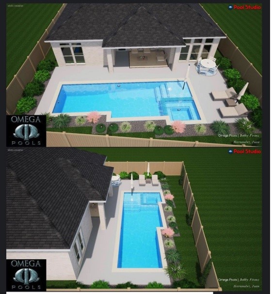 4714 Southpoint Way Fulshear, TX 77441 - Photo 41 of 45 an aerial view of a house with a garden