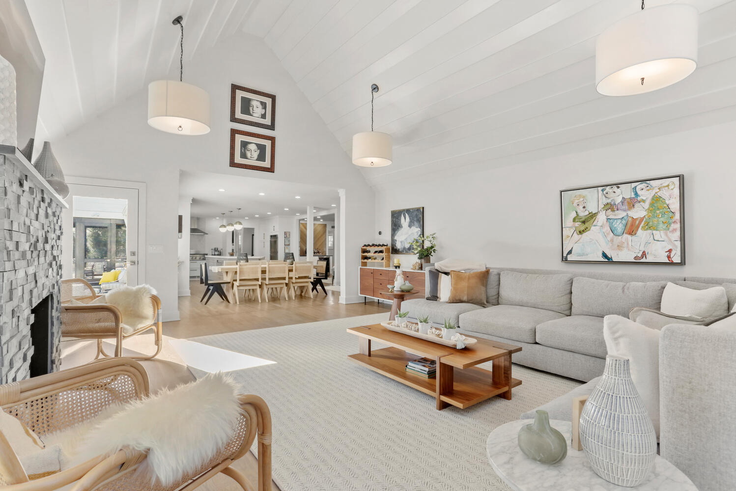 50 Summit Ridge Road New Canaan, CT 06840 - Photo 21 of 49 a living room with furniture and a table