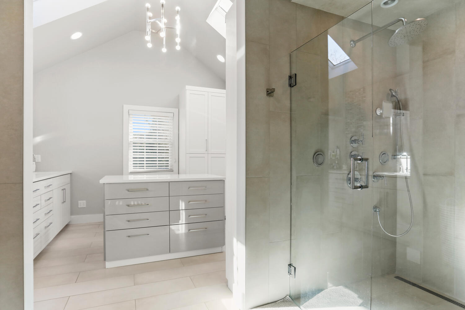 50 Summit Ridge Road New Canaan, CT 06840 - Photo 31 of 49 a bathroom with a shower and a sink