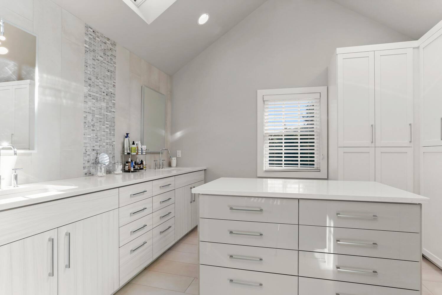 50 Summit Ridge Road New Canaan, CT 06840 - Photo 32 of 49 a bathroom with a sink and a mirror