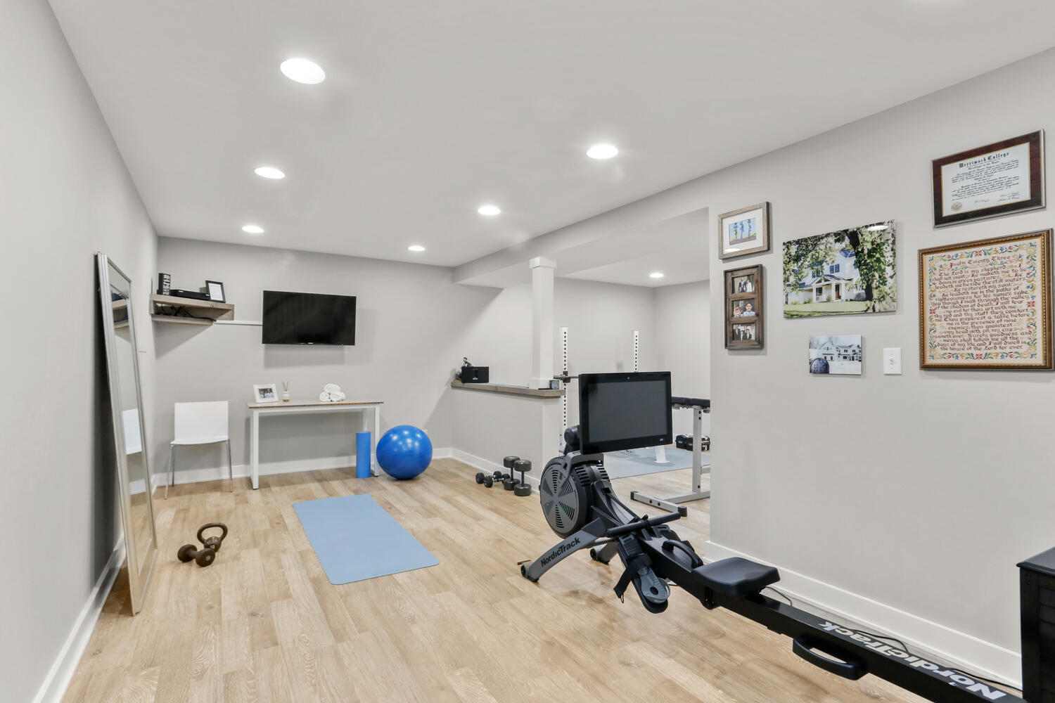 50 Summit Ridge Road New Canaan, CT 06840 - Photo 41 of 49 a view of workspace with gym equipment