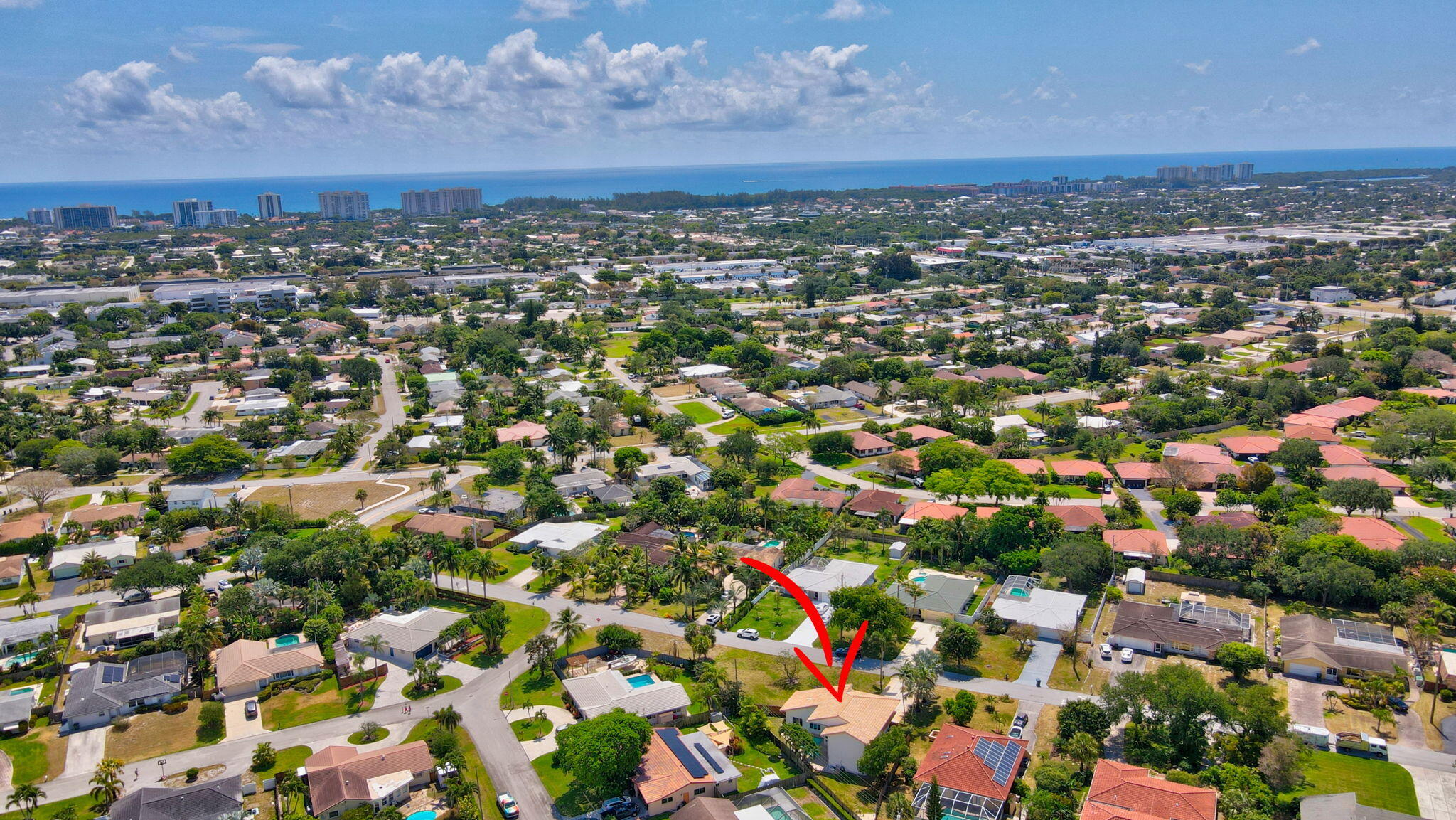 4517 Northwest 5th Avenue Boca Raton, FL 33431 - Photo 2 of 40 an aerial view of multiple house