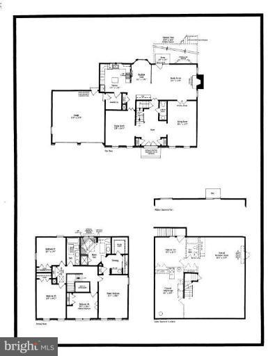 9121 Scott Street Springfield, VA 22153 - Photo 28 of 28 Builder's Floor Plan