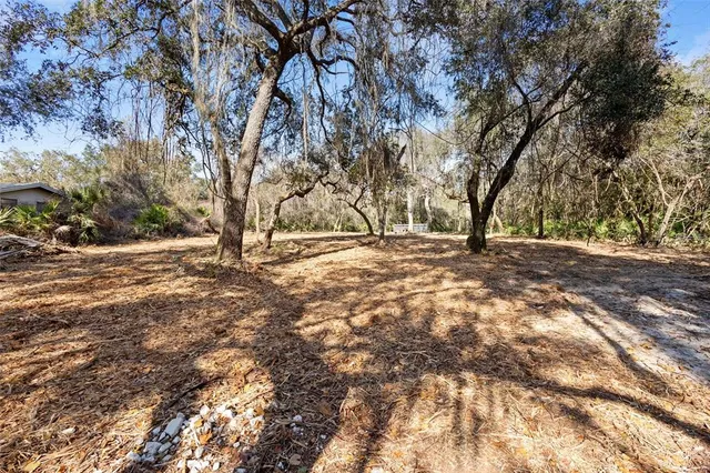 a view of a lake with a building in the background