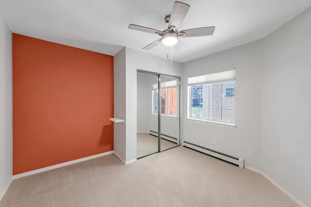 a view of the back yard of the house