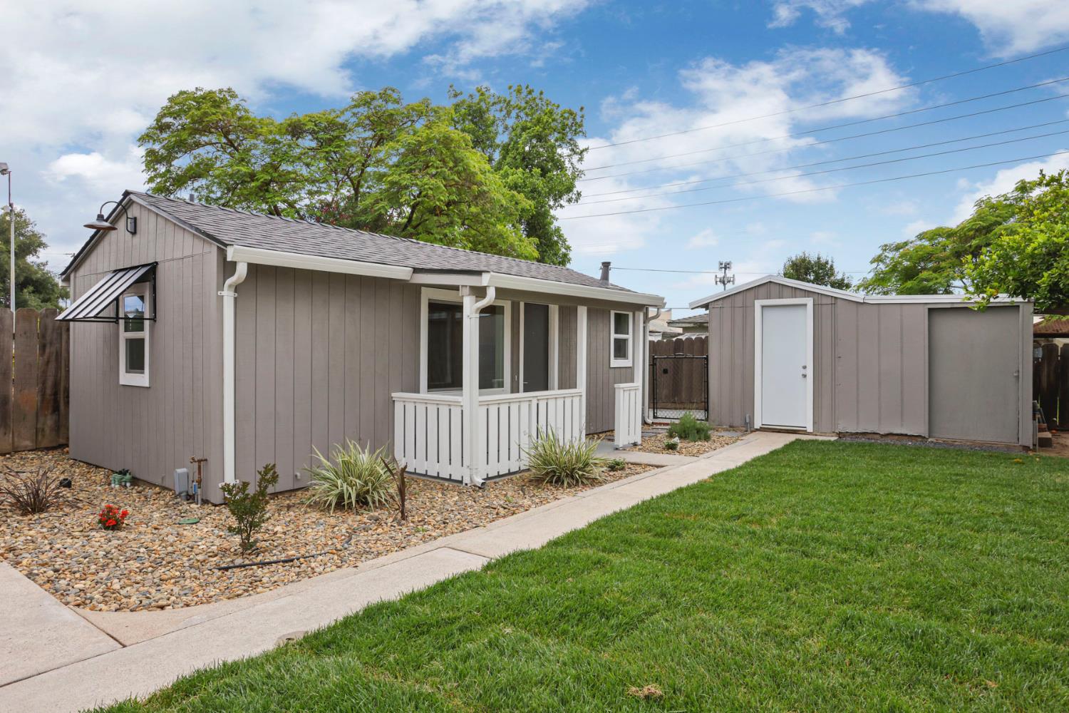 1834 Maria Court Modesto, CA 95354 - Photo 38 of 55 Front of Detached ADU and Shed
