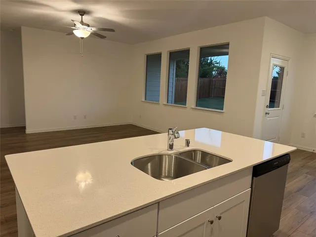 a close view of sink and tap