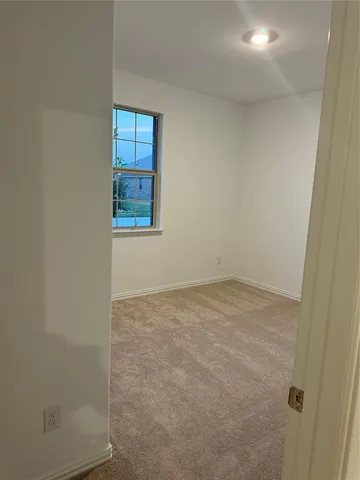 en empty room with window