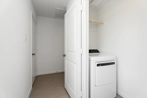 a view of walk in closet