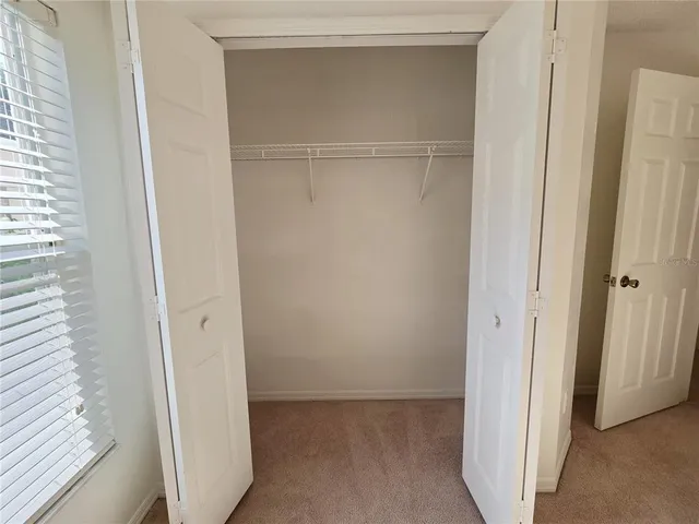 a view of closet area