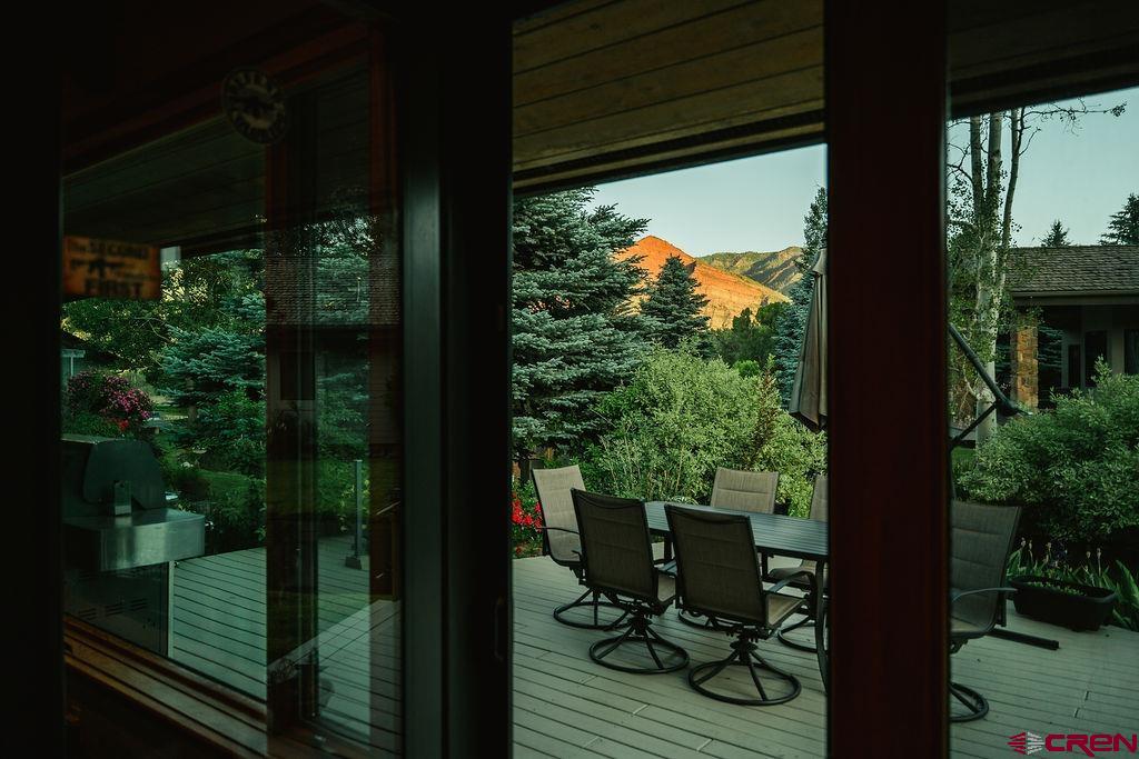 104 River Run Durango, CO 81301 - Photo 25 of 34 a view of backyard from window
