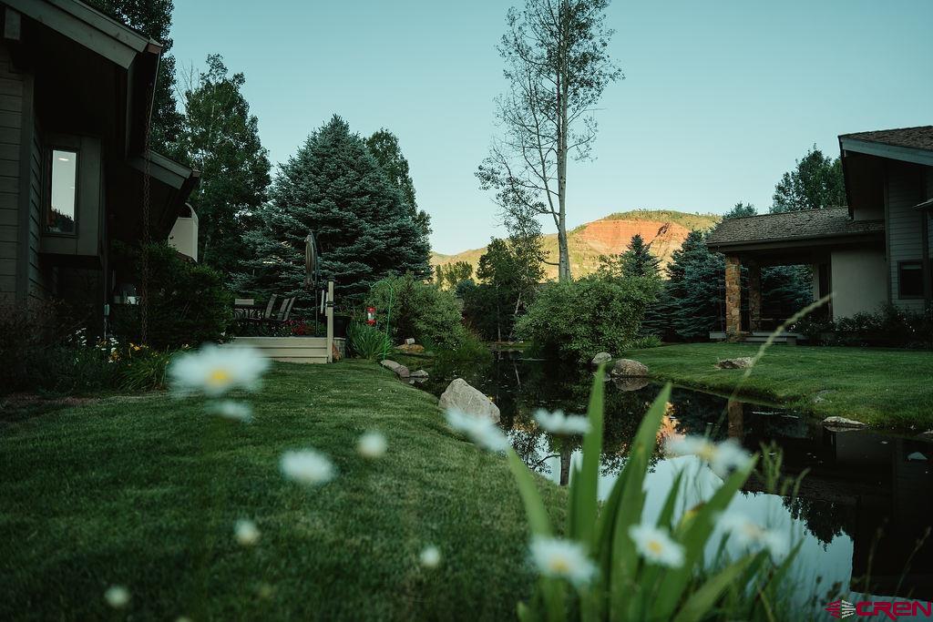 104 River Run Durango, CO 81301 - Photo 30 of 34 a backyard of a house with lots of green space