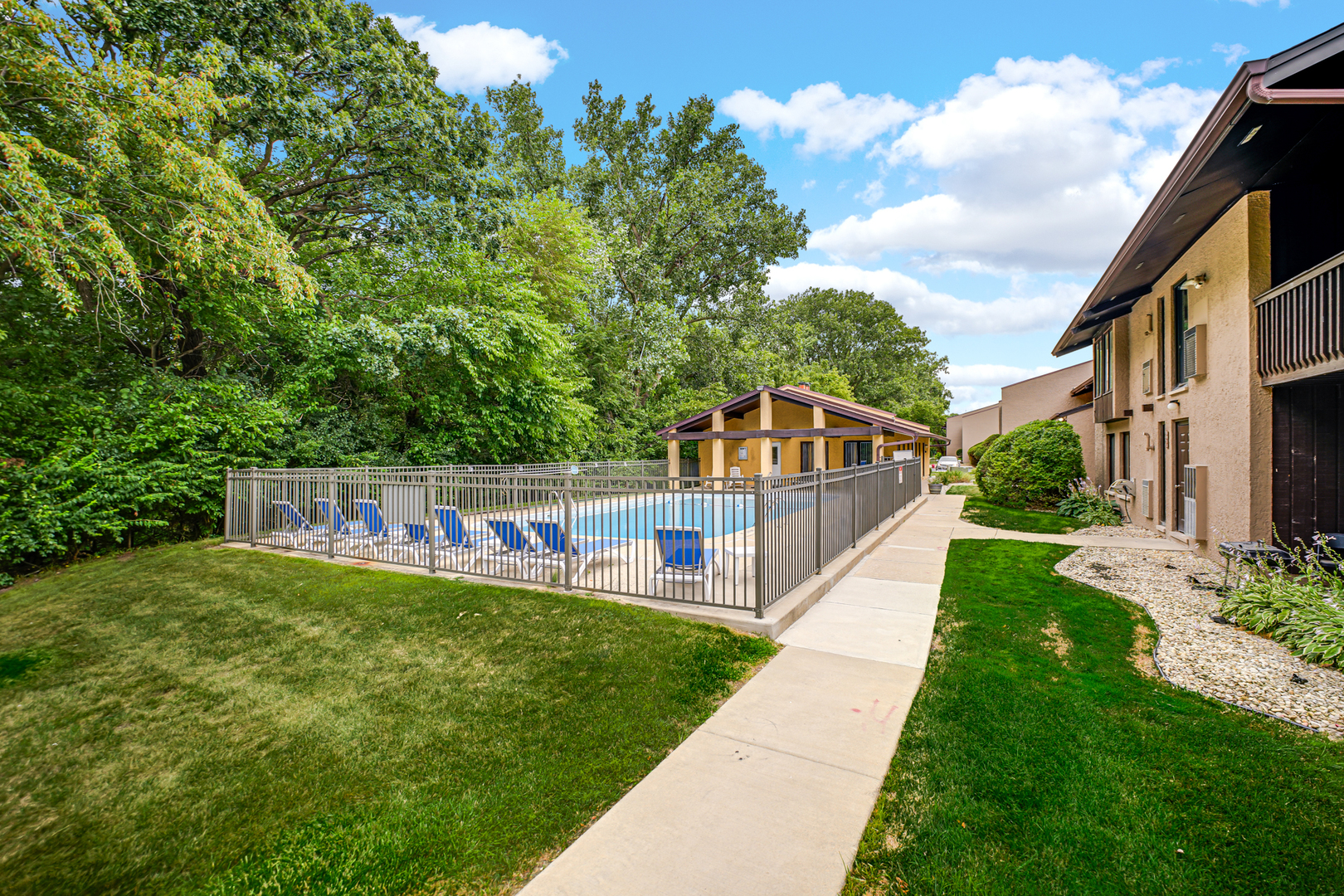 1100 Holbrook Road, Unit D Homewood, IL 60430 - Photo 16 of 16 a house view with a outdoor space