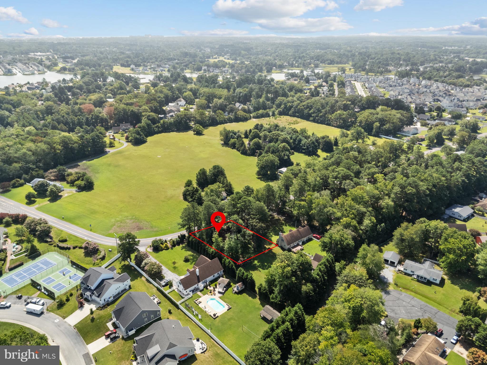 Lot 3 Club House Drive Ocean View, DE 19970 - Photo 9 of 13 an aerial view of residential houses with outdoor space