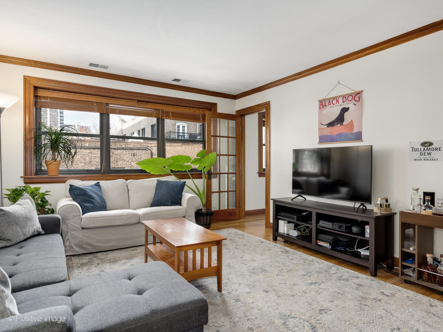512 West Barry Avenue, Unit 312 Chicago, IL 60657 - Photo 3 of 12 a living room with furniture and a flat screen tv
